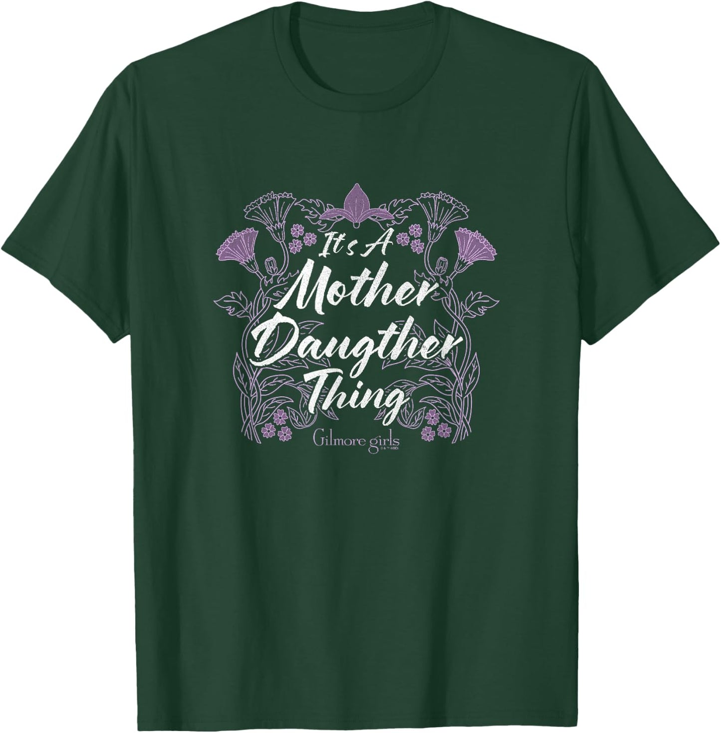 Gilmore Girls It's A Mother Daughter Thing Floral Vintage T-Shirt - T-Shirt | Forest
