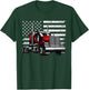 Cool Truck Design Women Trucker Vehicle Truck Driver T-Shirt - T-Shirt | Forest