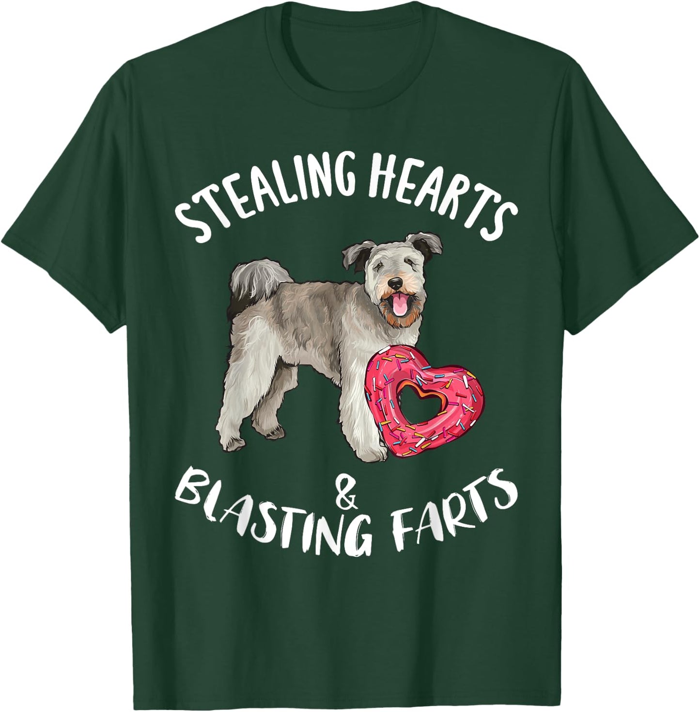 Stealing Hearts Blasting Farts Pumi Valentines Day T-Shirt - T-Shirt | Forest