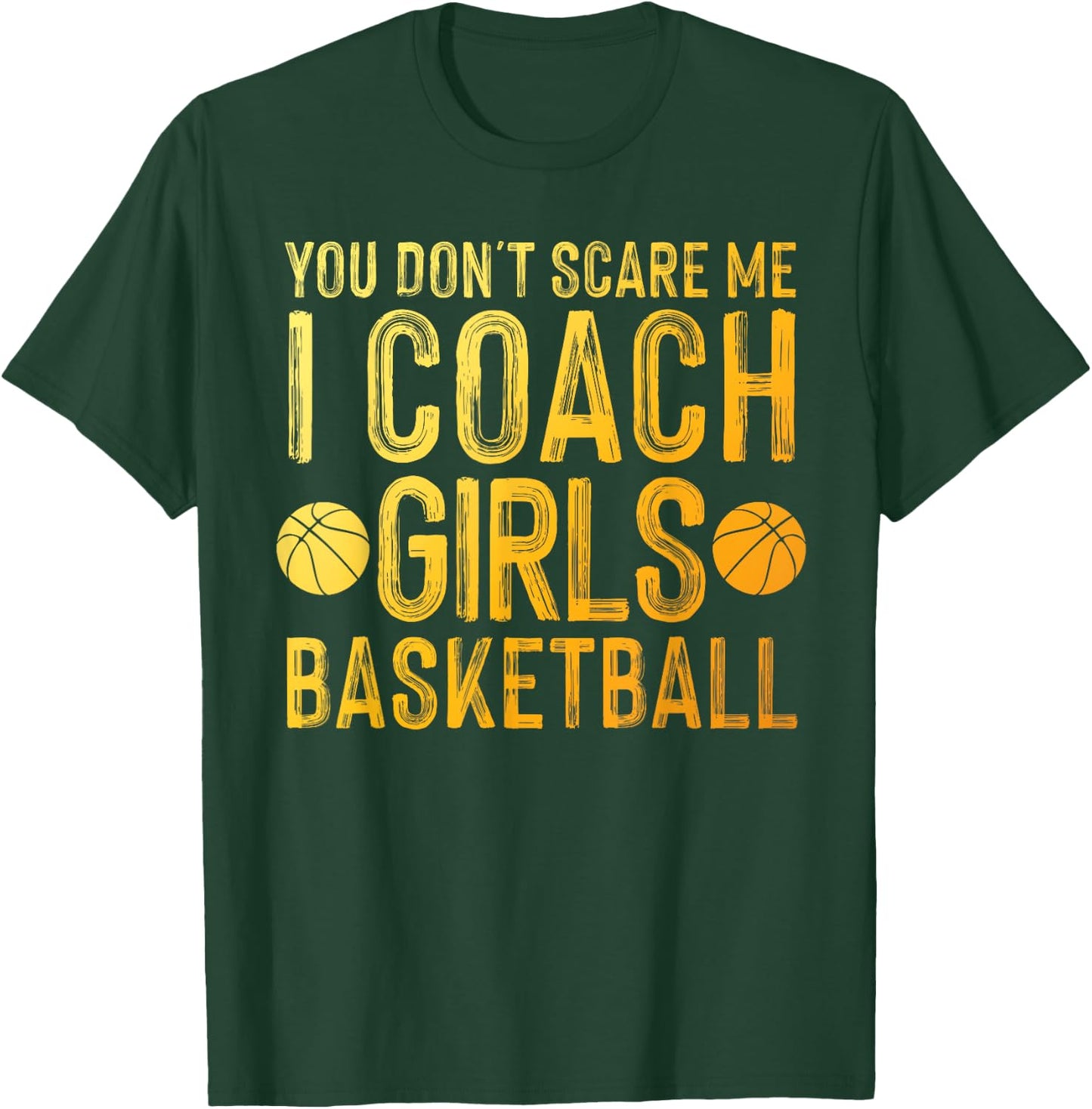 Funny Basketball Coach Art Men Women Team Trainer Instructor T-Shirt - T-Shirt | Forest