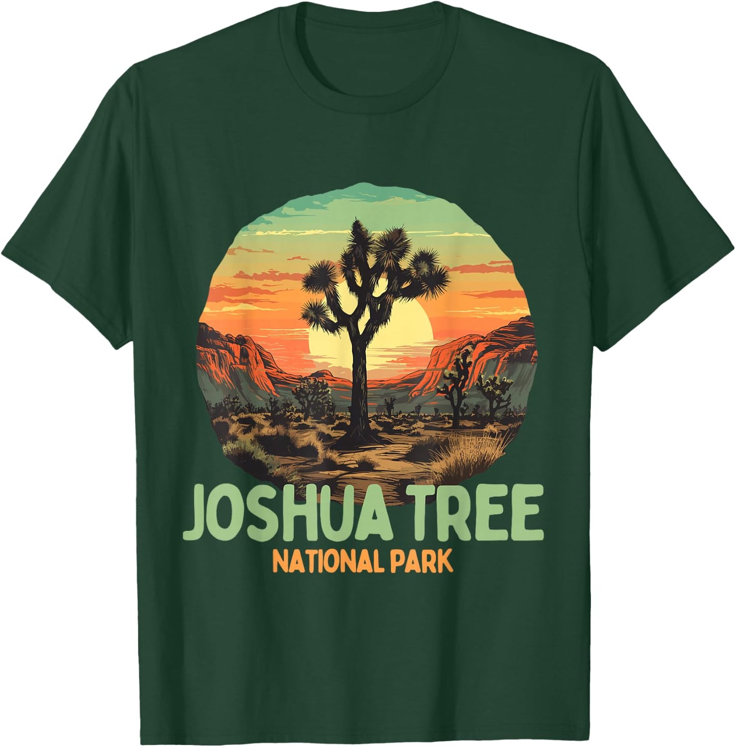 Joshua Tree National Park T-Shirt - T-Shirt | Forest