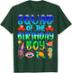 Squad Of The Birthday Boy Sea Fish Aquarium Matching Family T-Shirt - T-Shirt | Forest