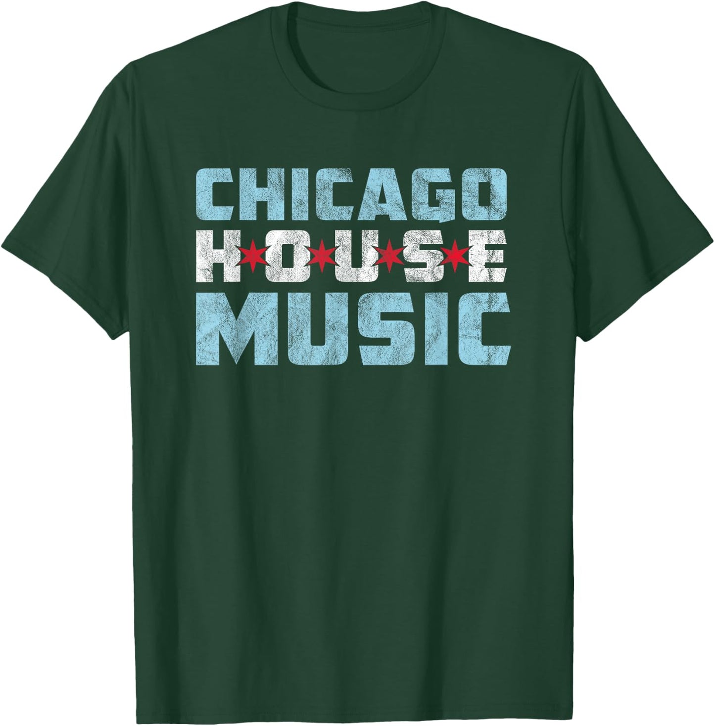 Chicago House Music - EDM Dance Music DJ T-Shirt - T-Shirt | Forest