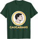 Caucasians Funny Football Washington Team Design T-Shirt - T-Shirt | Forest