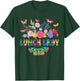 Lunch Lady Cute Flowers Butterflies Costume Lunch Lady Lover T-Shirt - T-Shirt | Forest
