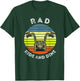 Retro Ride and Dine Friends Motorcycle Dinner Club Apparel T-Shirt - T-Shirt | Forest