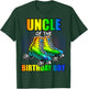 Uncle Birthday Boy Roller Skating Birthday Matching Family T-Shirt - T-Shirt | Forest