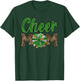Cheer Mom Leopard Proud Cheerleader Mother Cute Team Mom T-Shirt - T-Shirt | Forest
