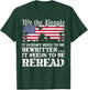 We The People Are Pissed It Doesn't Need to Be Rewritten T-Shirt - T-Shirt | Forest