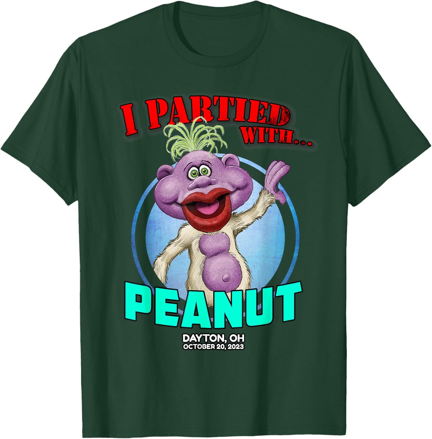 Peanut Dayton, OH (2023) T-Shirt - T-Shirt | Forest