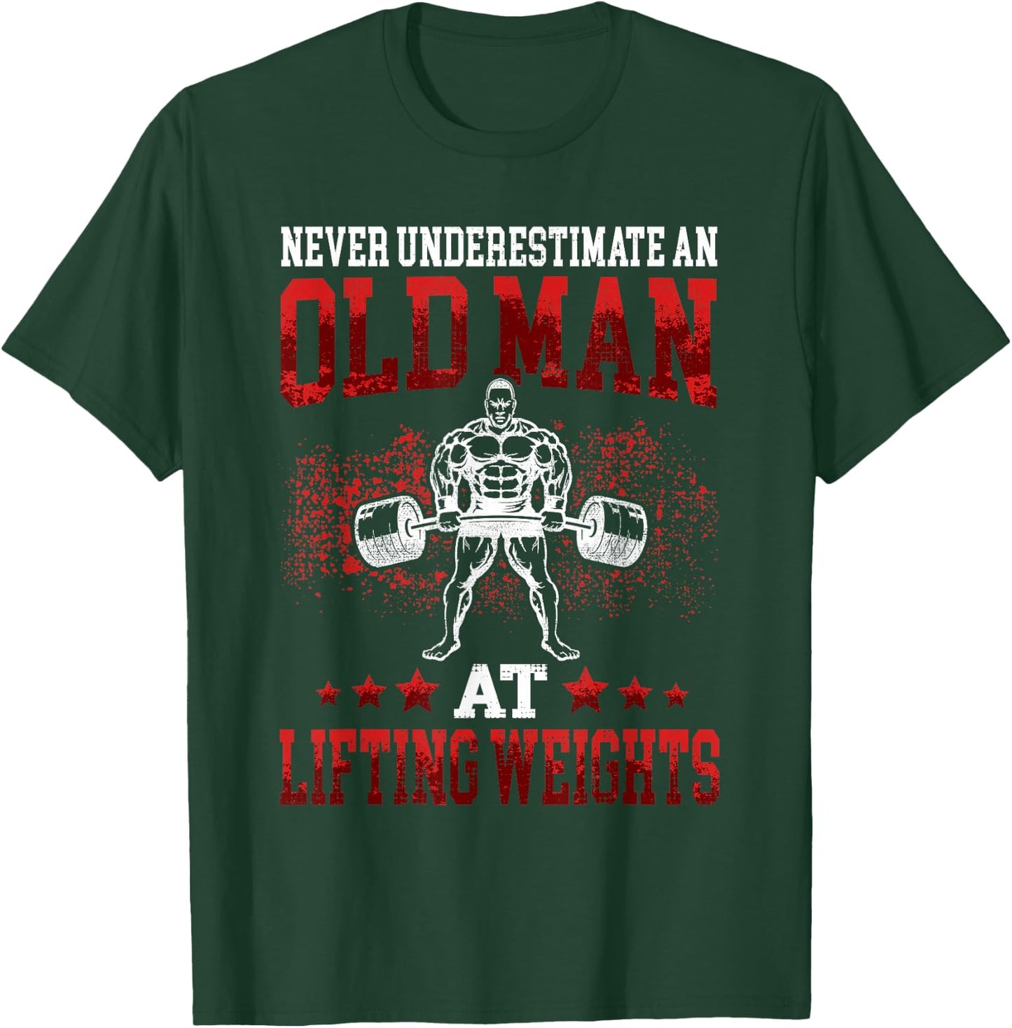 Bodybuilding and weightlifting designs Men's Classic Fit Black T-Shirt - T-Shirt | Forest