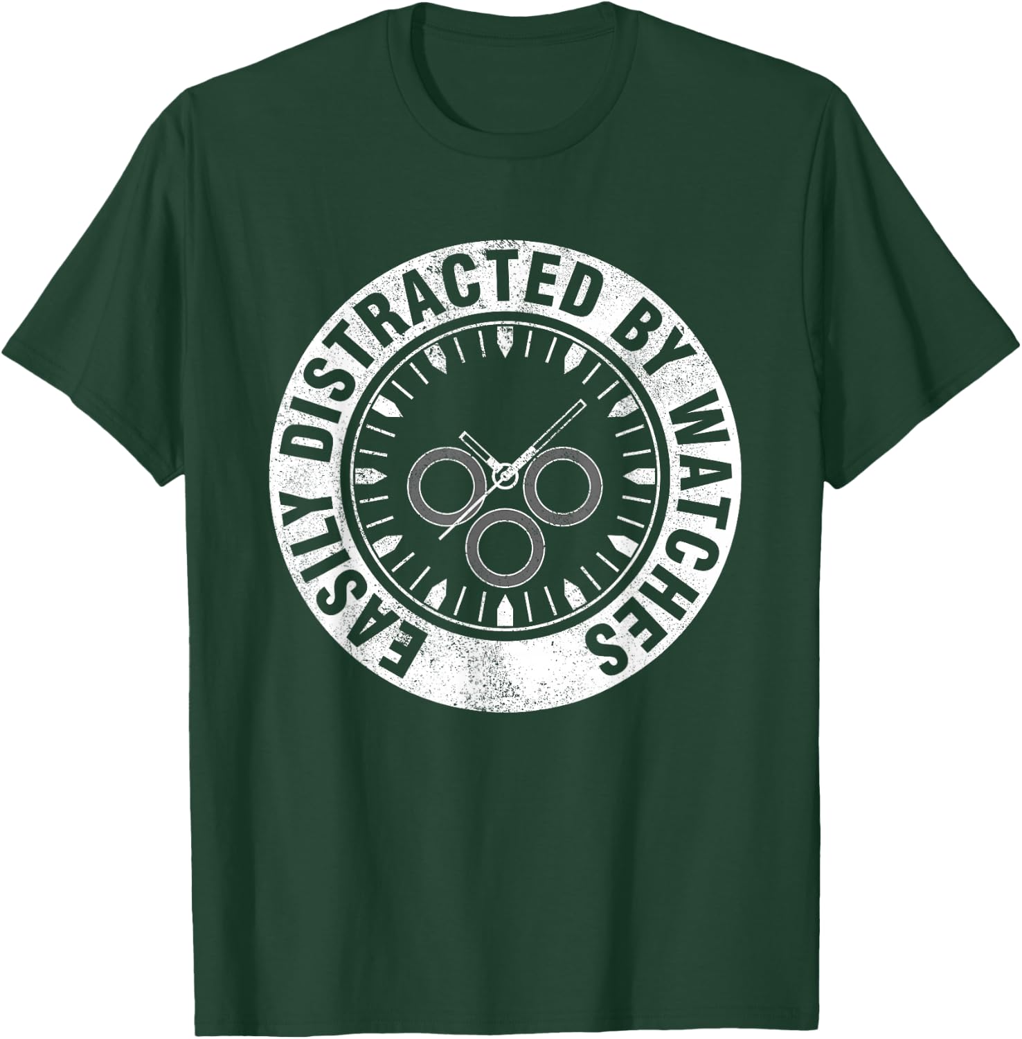 Watch Collecting Horologist Watch Lover Watch Collector T-Shirt - T-Shirt | Forest