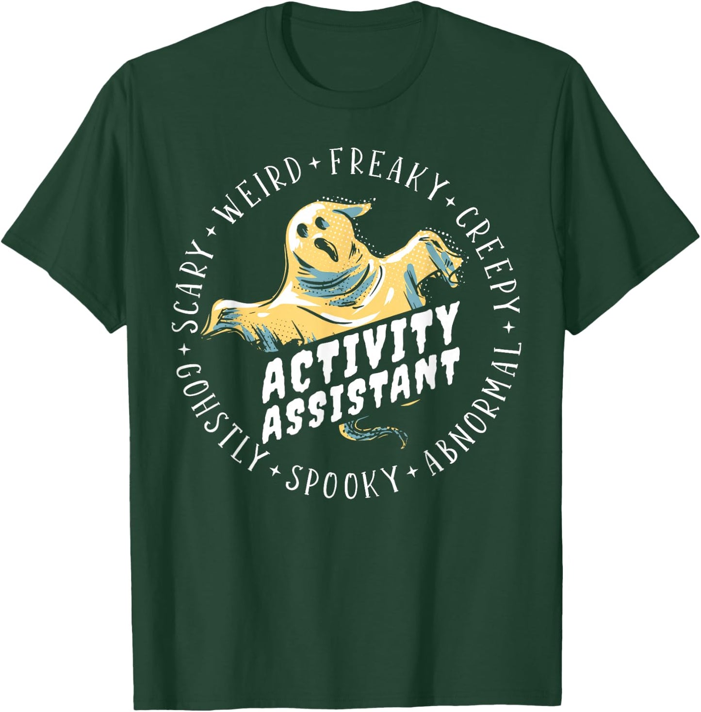 Halloween Activity Assistant T-Shirt - T-Shirt | Forest