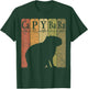 Capybara Periodic Table Elements Capybara Retro Rodent T-Shirt - T-Shirt | Forest