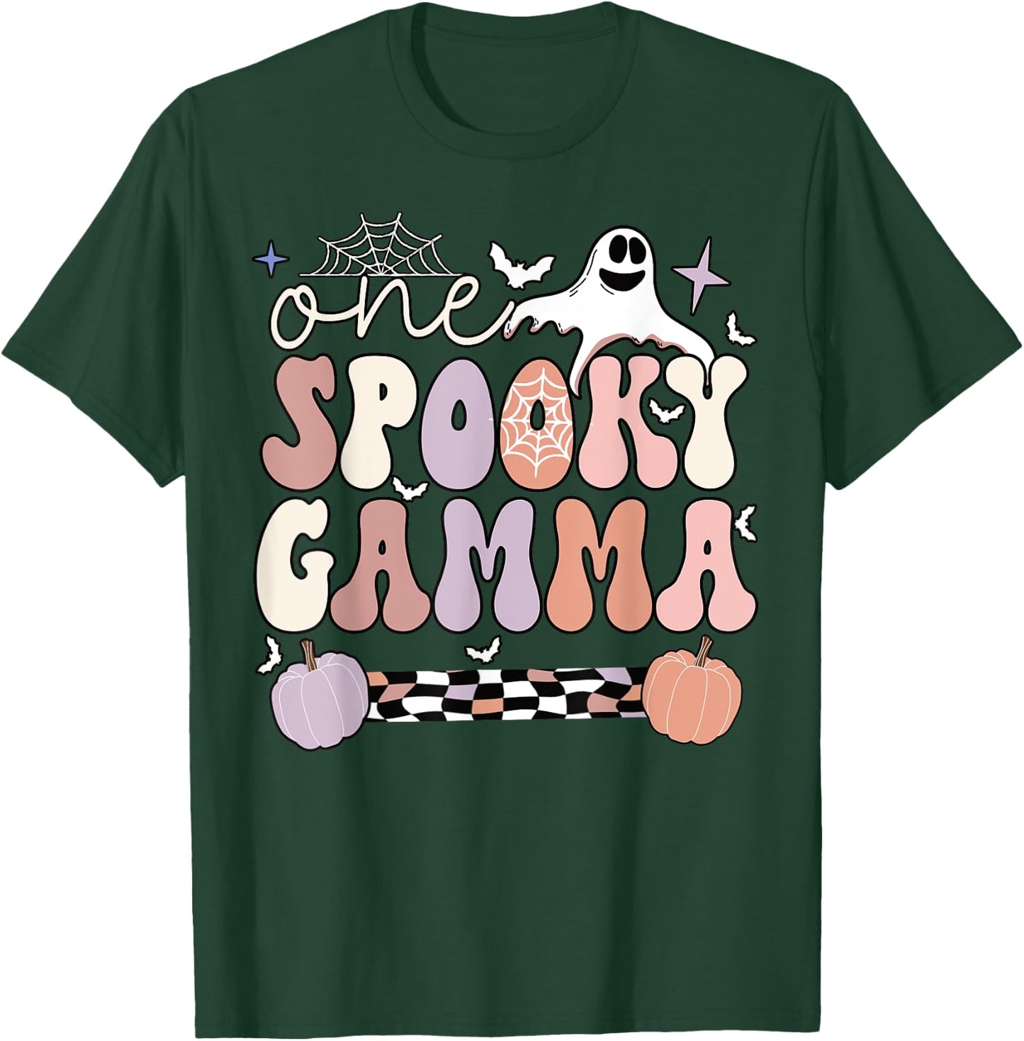 Spooky Gamma Grandmother Halloween Gamma Grandma T-Shirt - T-Shirt | Forest