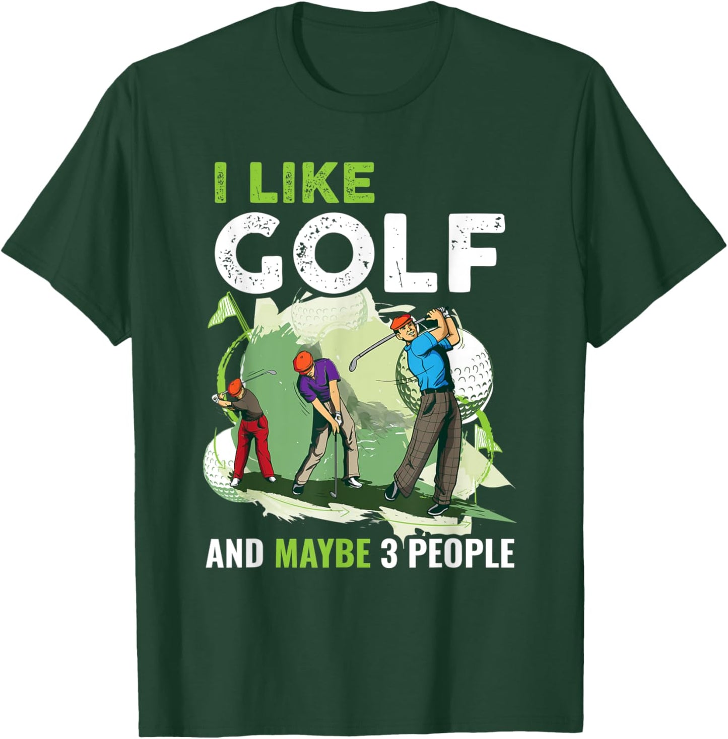 Fun Golf T-Shirt - T-Shirt | Forest