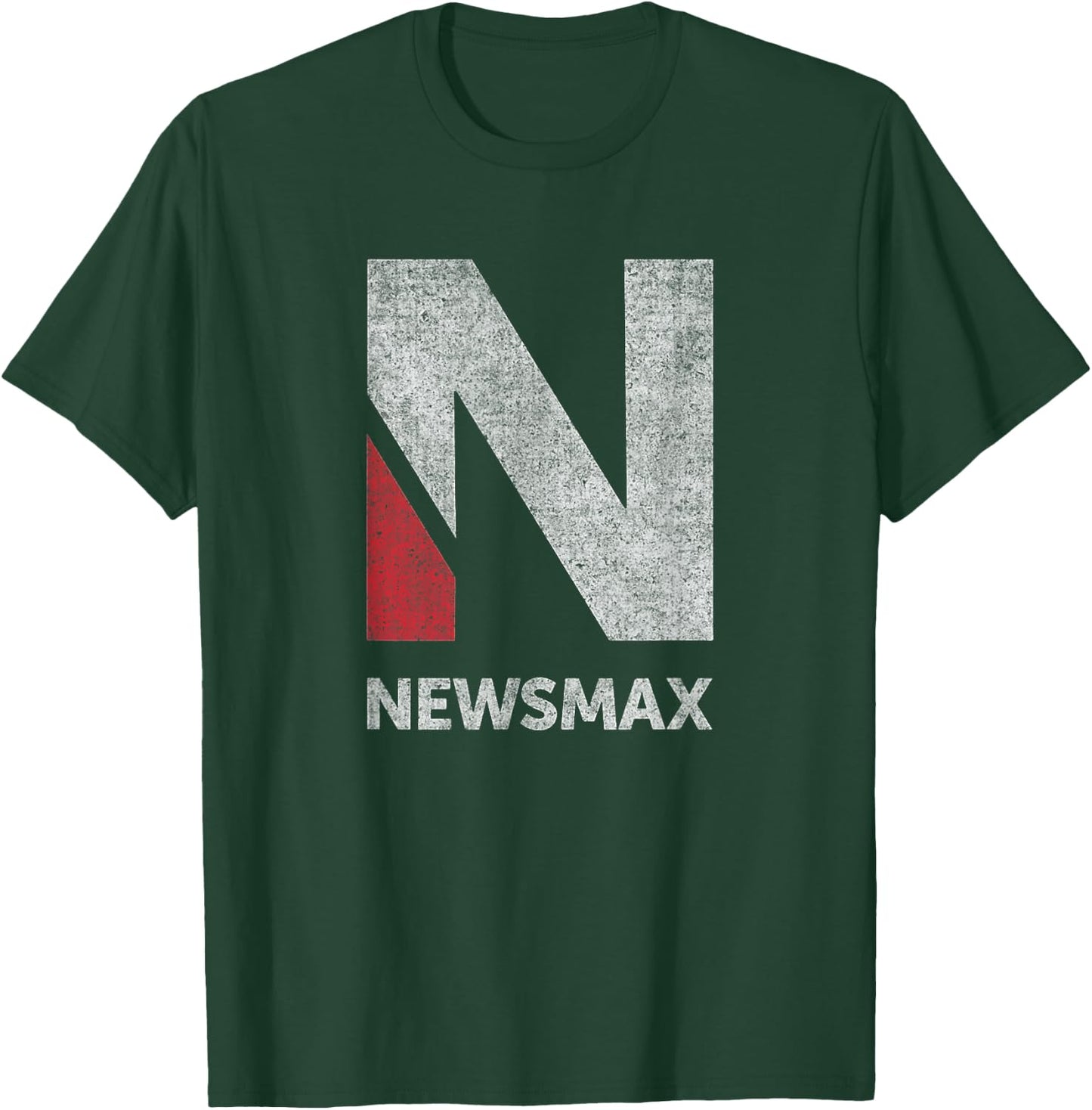 Newsmax - Real News, Conservative Politics for Real People T-Shirt - T-Shirt | Forest