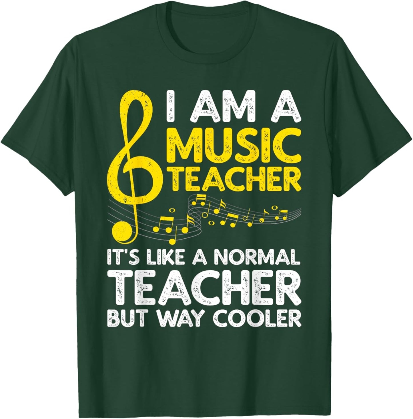 Cool Music Teacher Art Women School Orchestra Coach T-Shirt - T-Shirt | Forest
