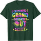 That's My Granddaughter Out There Volleyball Tie Dye T-Shirt - T-Shirt | Forest