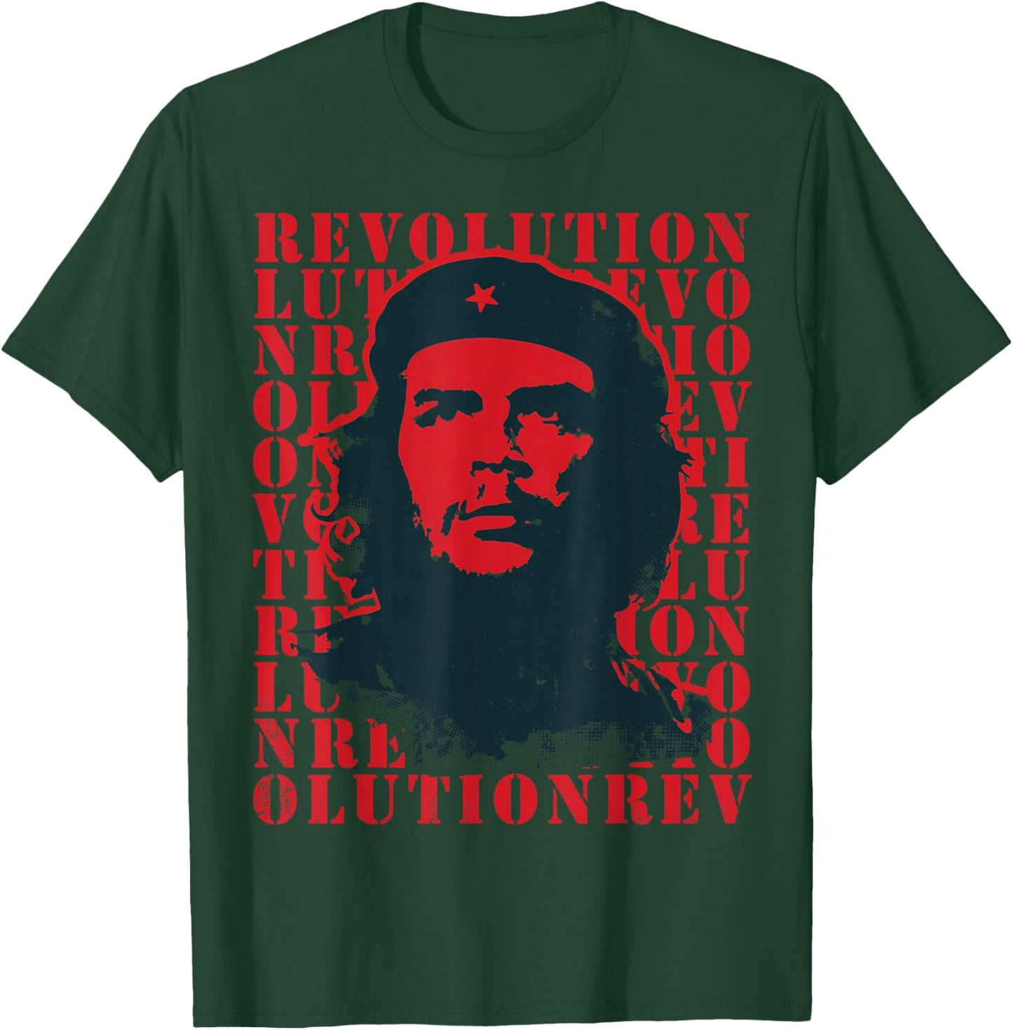 Che Guevara Revolution Cuban Hispanic Heritage Month T-Shirt - T-Shirt | Forest