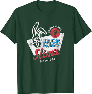 Rabbit Jack Slim's Pulp Milkshake Restaurant Retro Vintage T-Shirt - T-Shirt | Forest