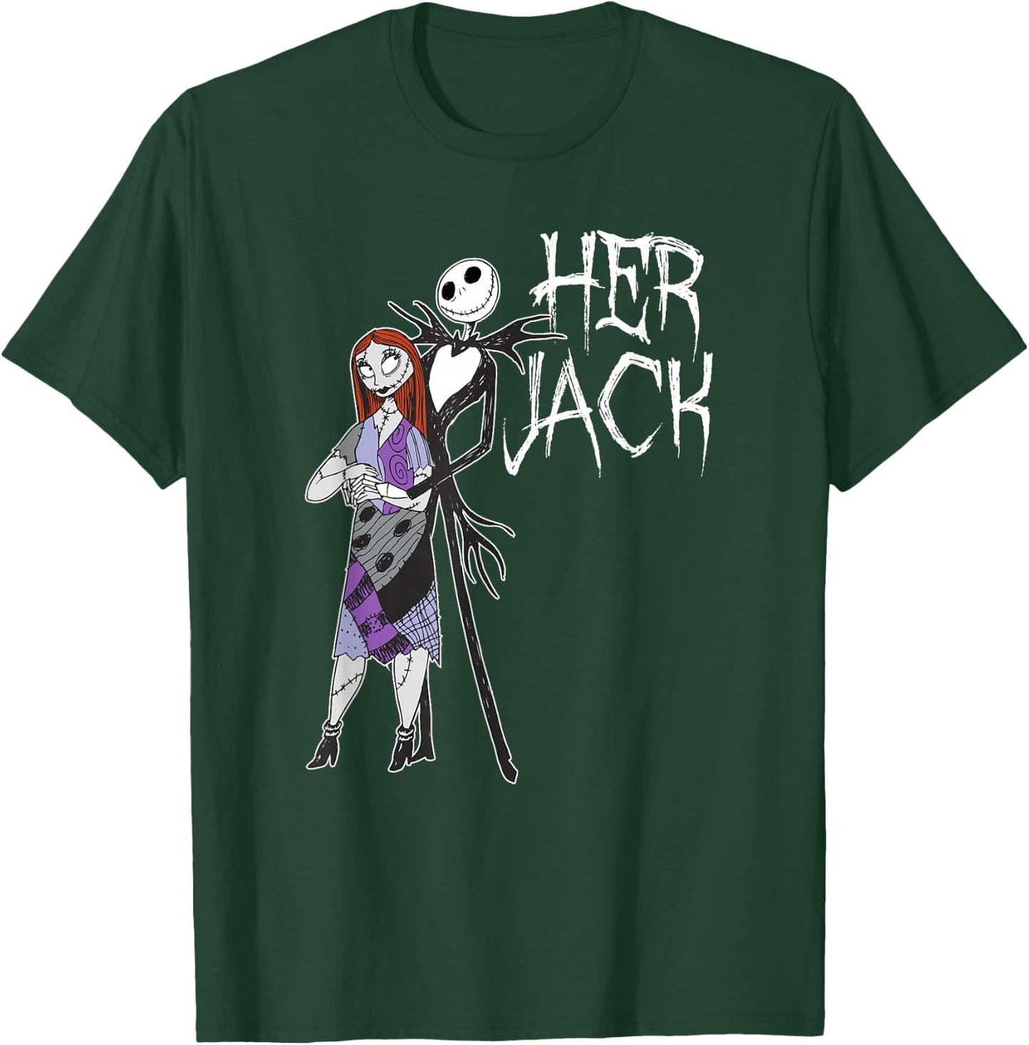 Disney The Nightmare Before Christmas Her Jack T-Shirt - T-Shirt | Forest