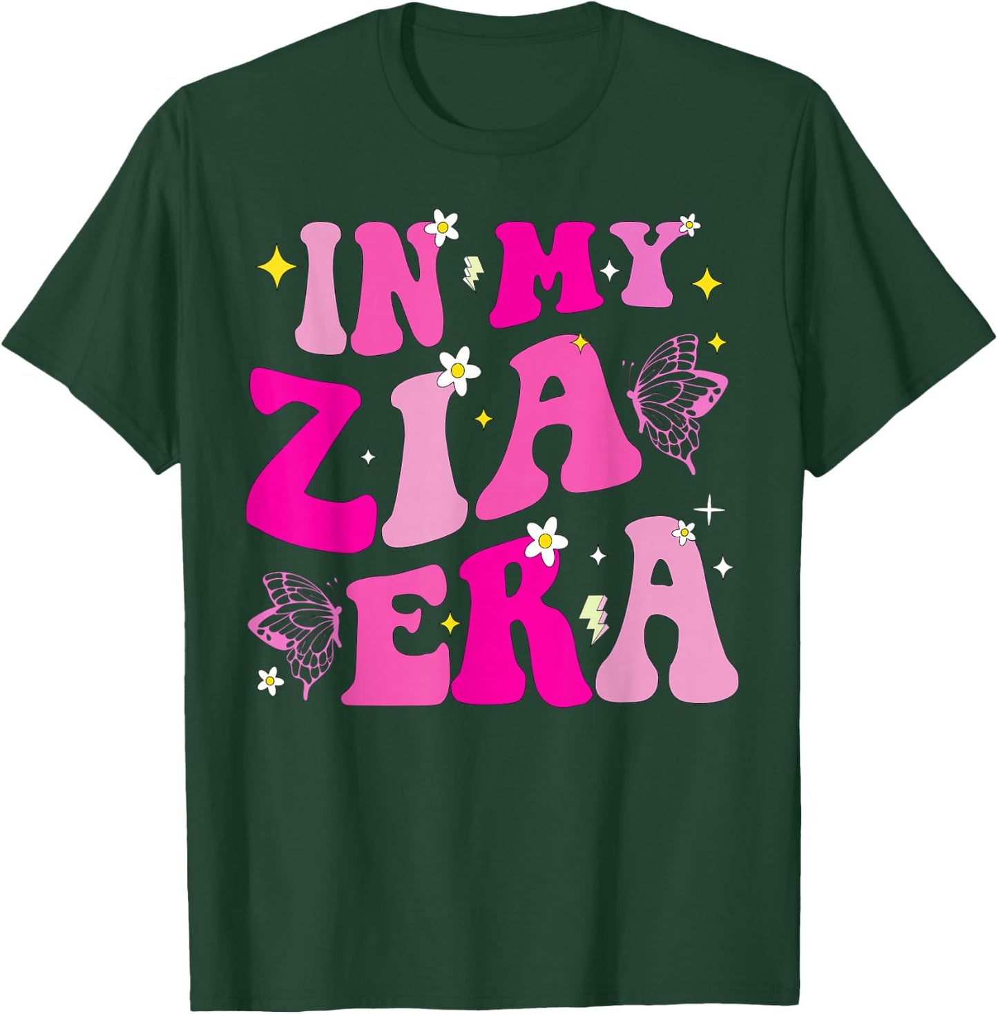 In My Zia Era Italian Aunt T-Shirt - T-Shirt | Forest