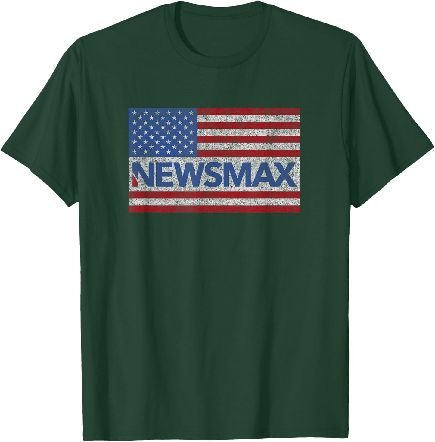 Newsmax, Alternative Conservative News, Politics and Finance T-Shirt - T-Shirt | Forest