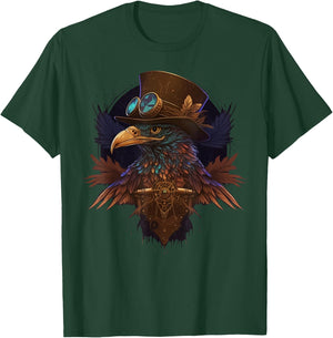 Steampunk Eagle T-Shirt - T-Shirt | Forest