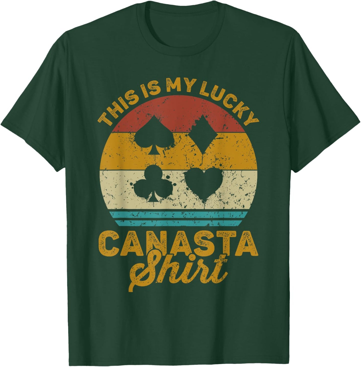 Grandma Is My Name Canasta Is My Game Funny Canasta T-Shirt - T-Shirt | Forest