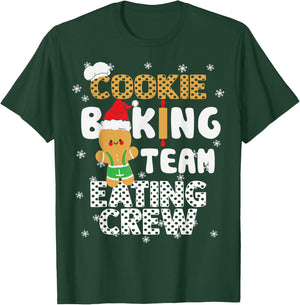 Bake Squad Christmas Cookie Baking Team Captain Eating Crew T-Shirt - T-Shirt | Forest