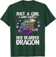 Cute Bearded Dragon Girls Bearded Dragon Lovers T-Shirt - T-Shirt | Forest