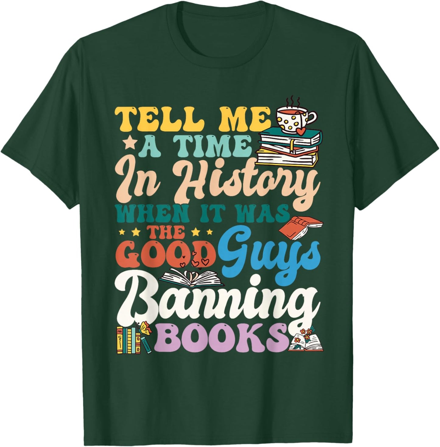 Read Banned Books Banned Books Week Librarian T-Shirt - T-Shirt | Forest