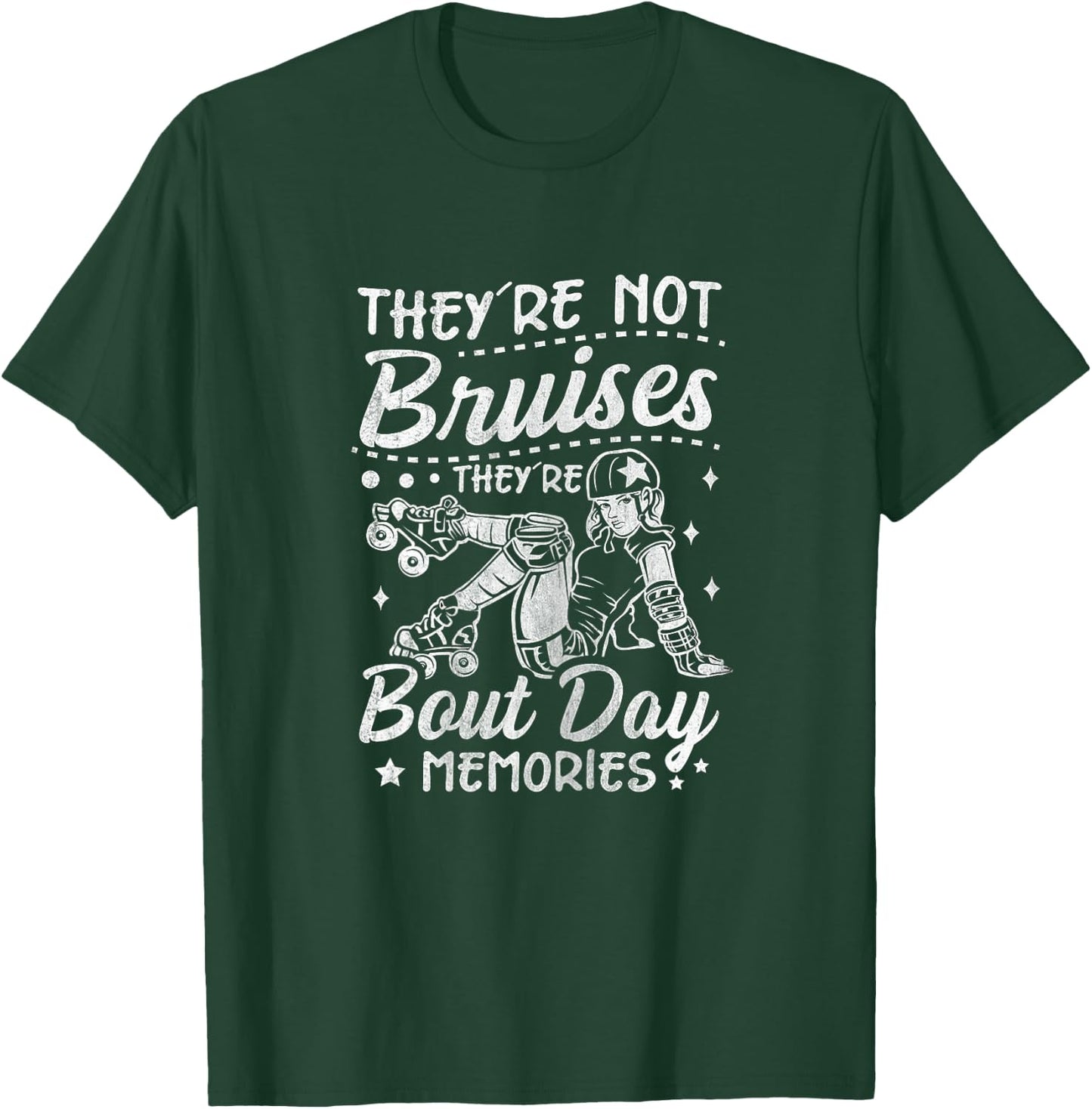 Roller Derby Quote for a Roller Derby Player T-Shirt - T-Shirt | Forest