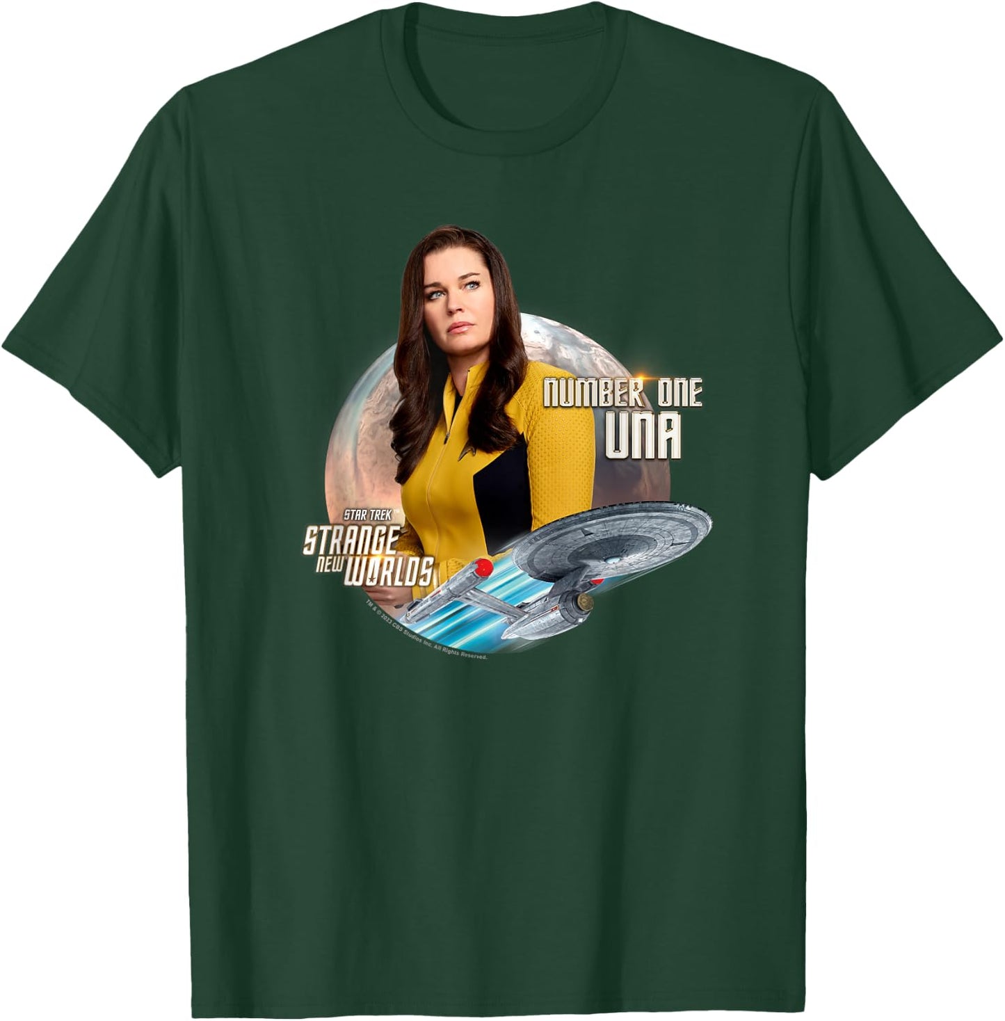 Star Trek Strange New Worlds Number One Una T-Shirt - T-Shirt | Forest