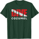 Retro Dive Cozumel Mexico Scuba Diver Vintage Dive Flag T-Shirt - T-Shirt | Forest