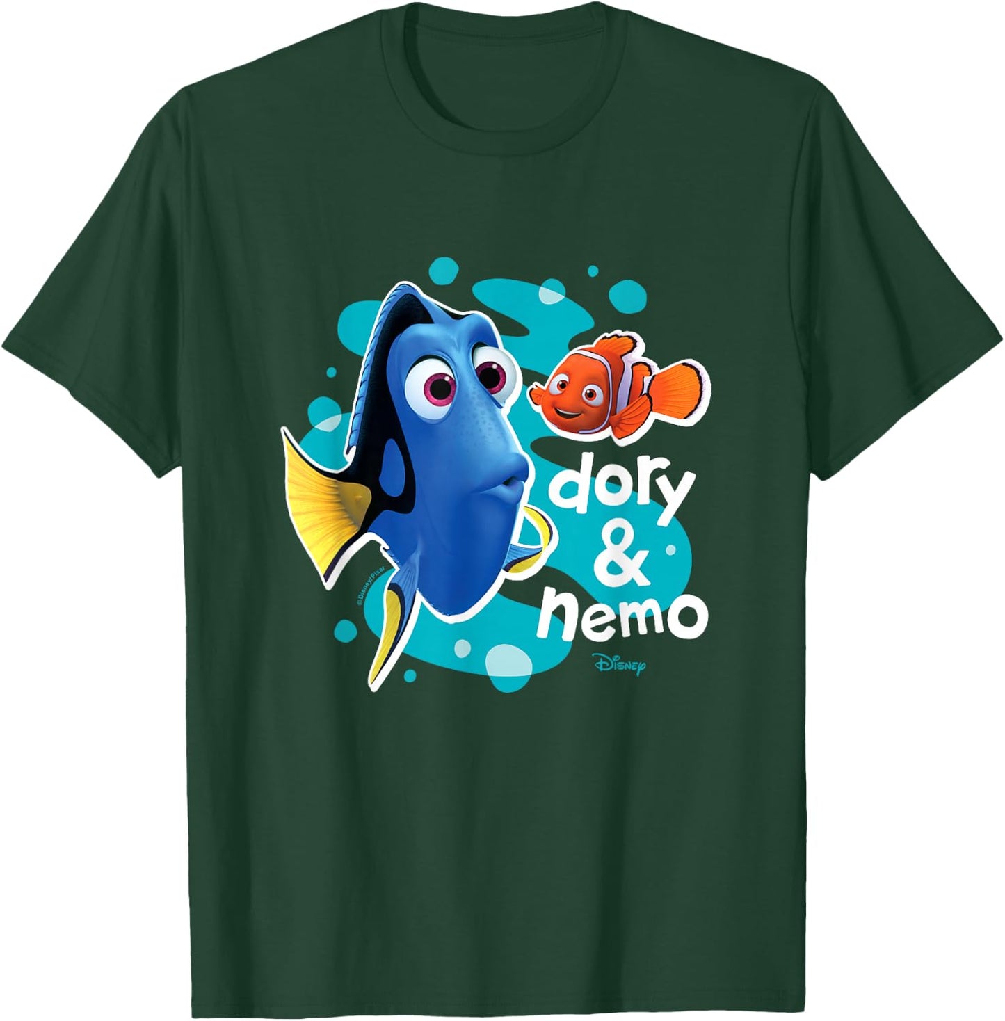 Finding Nemo - Dory and Nemo T-Shirt - T-Shirt | Forest