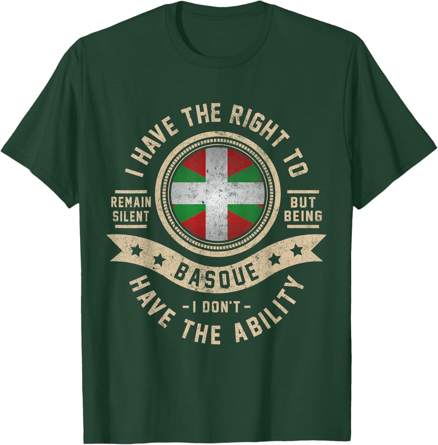 Basque Country Design Basque Men & Women T-Shirt - T-Shirt | Forest