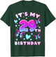 29th Birthday, Girl 29 years, Butterflies and Number 29 T-Shirt - T-Shirt | Forest