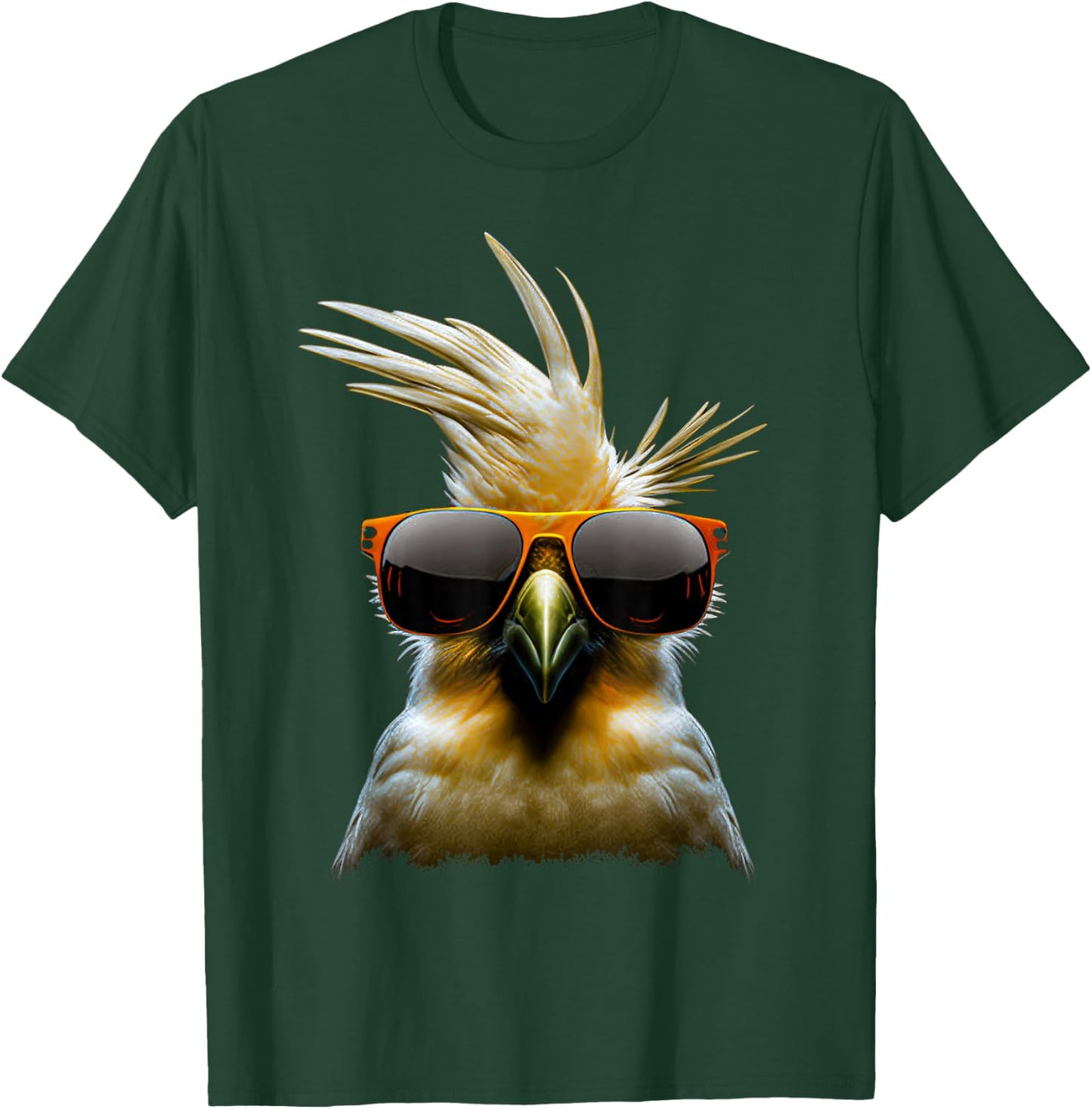 Love Cockatiel Women Parrot for pet Bird Lovers Cockatiel T-Shirt - T-Shirt | Forest