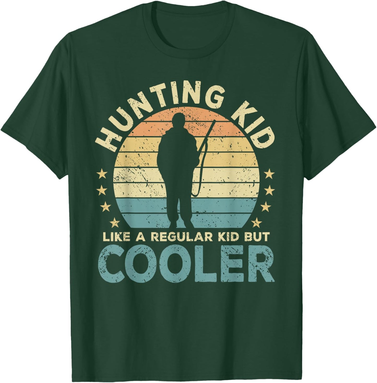 Hunting Kid Funny T-Shirt - T-Shirt | Forest