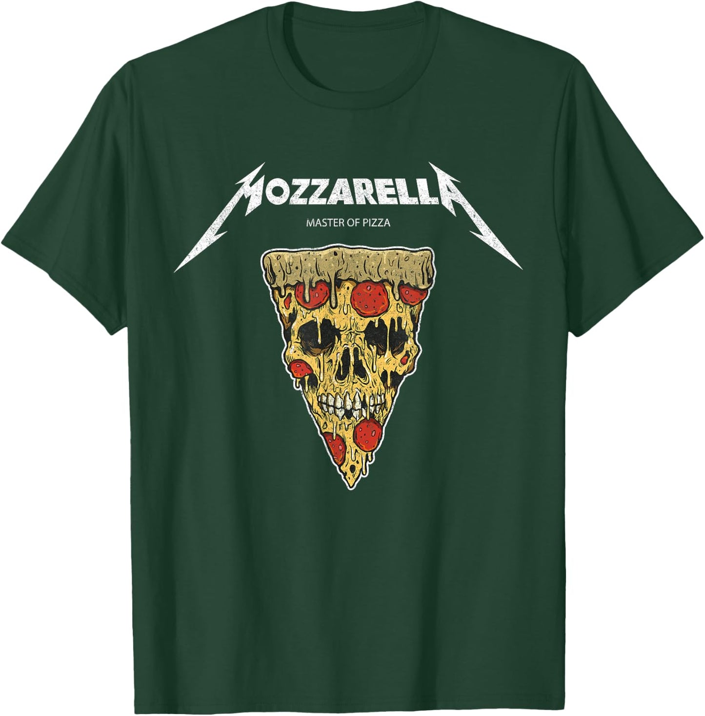 Mozzarella Masters of Pizza Foodie Chef, Baker, Cook. T-Shirt - T-Shirt | Forest