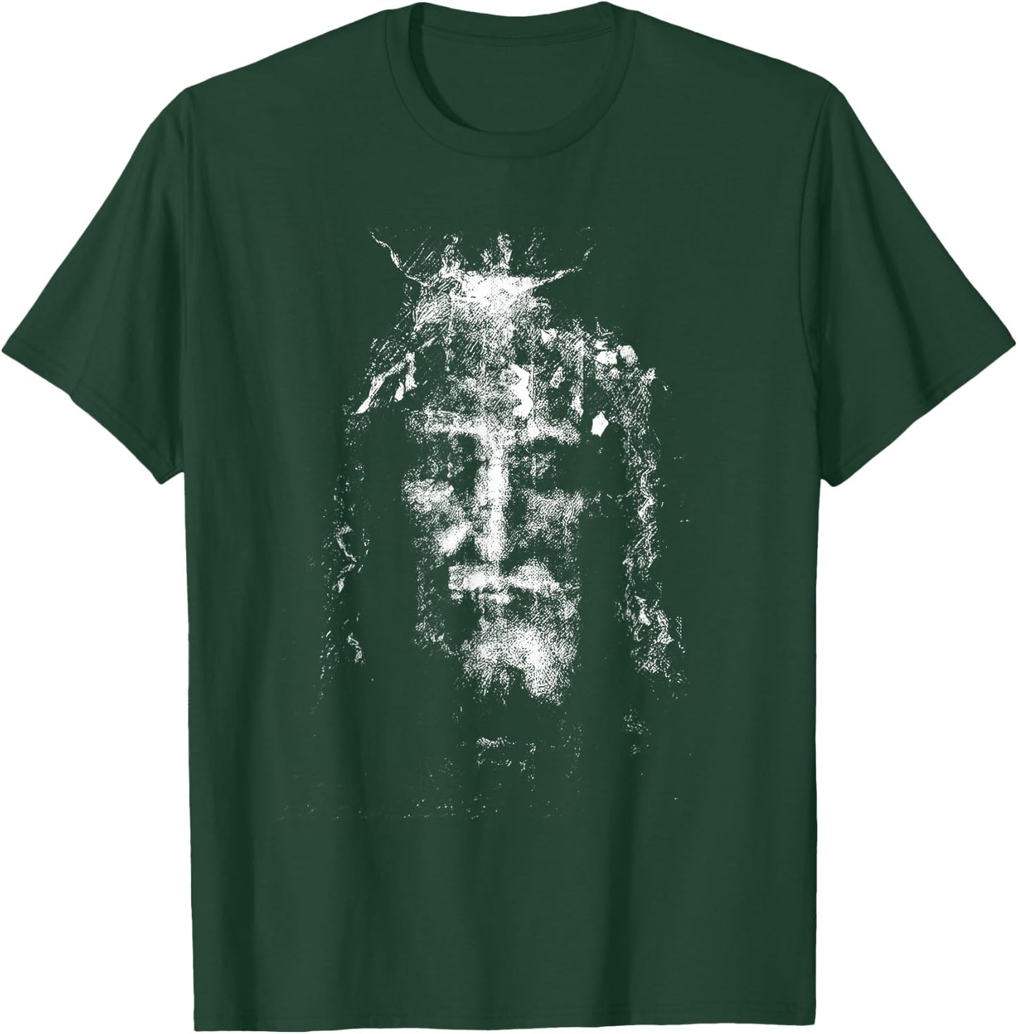 Vintage The Shroud Of Turin Holy Face Of Jesus T-Shirt - T-Shirt | Forest