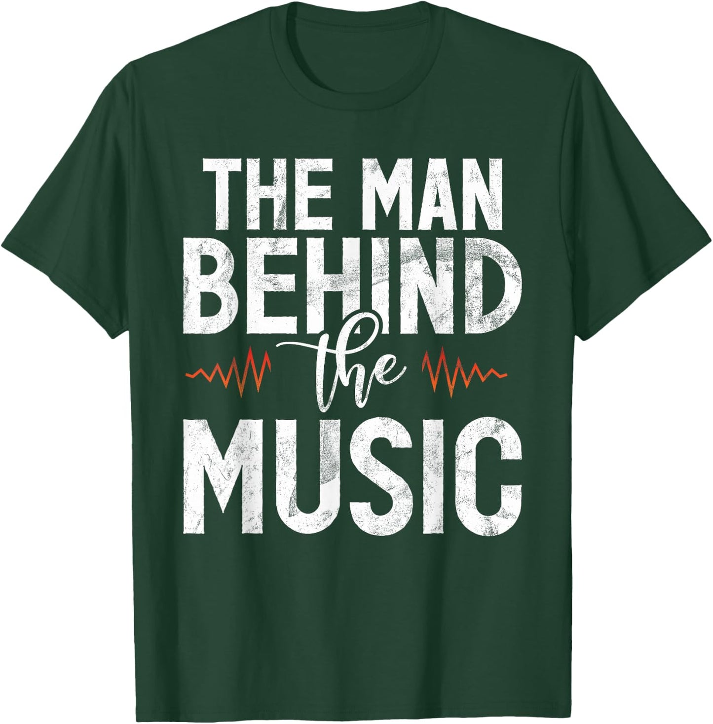 The Man behind the Music DJ T-Shirt - T-Shirt | Forest