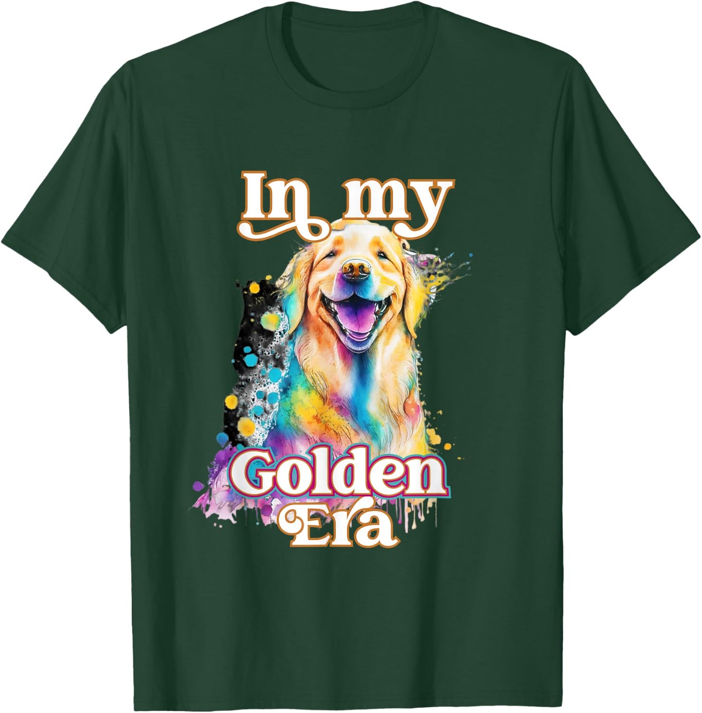 In My Golden Retriever Era T-Shirt - T-Shirt | Forest