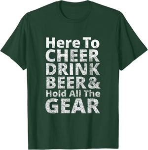 Funny IronSherpa Triathlon Dad Marathon Mom Supporter T-Shirt - T-Shirt | Forest