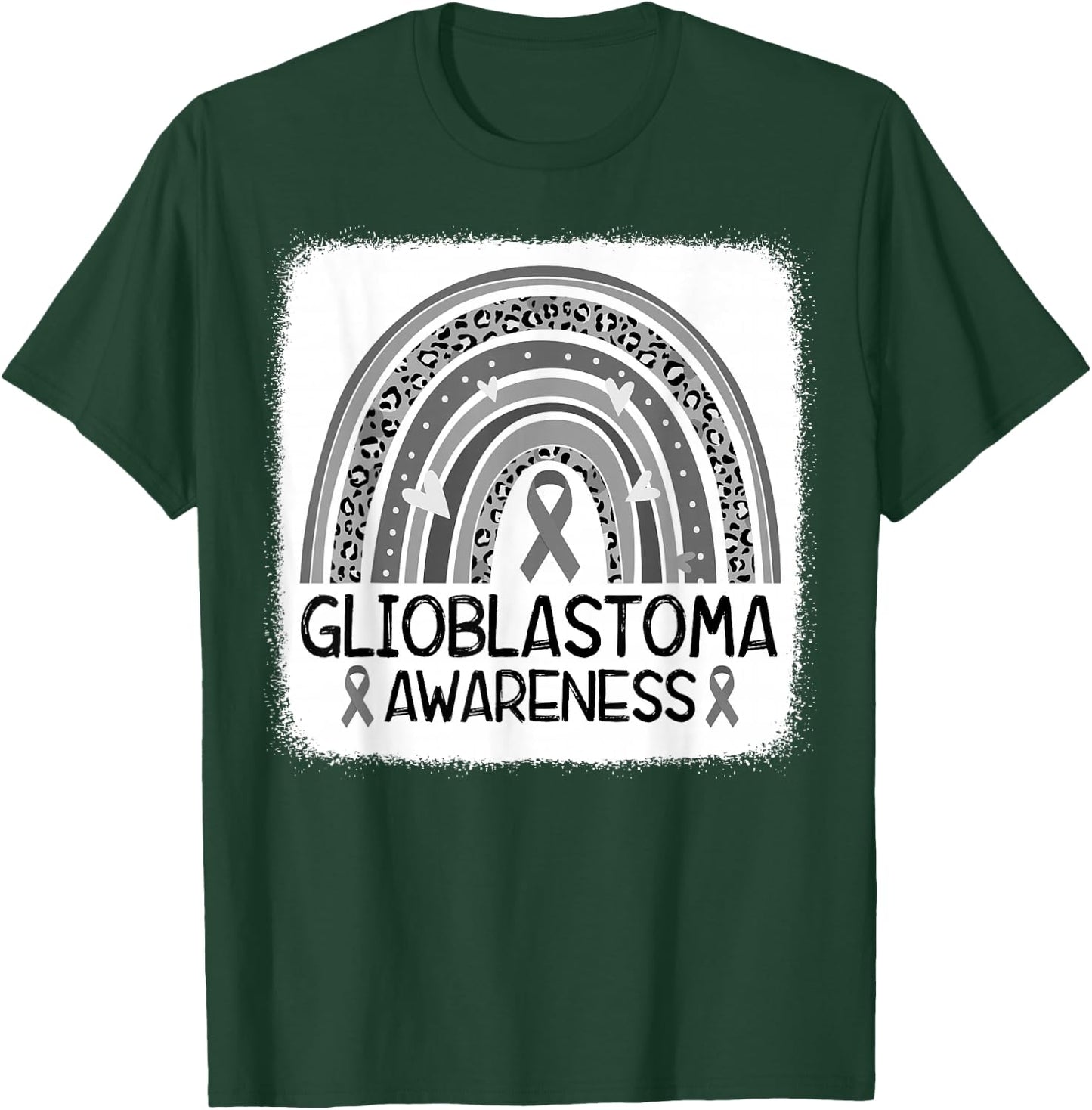 Brain Tumor Awareness Go Gray In May Glioblastoma Awareness T-Shirt - T-Shirt | Forest