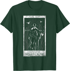 Jeepers Creepers Halloween Not My Scarecrow Retro Tarot Card T-Shirt - T-Shirt | Forest