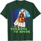 Pitbull Pittie Happy Halloween Costume Ghost T-Shirt - T-Shirt | Forest