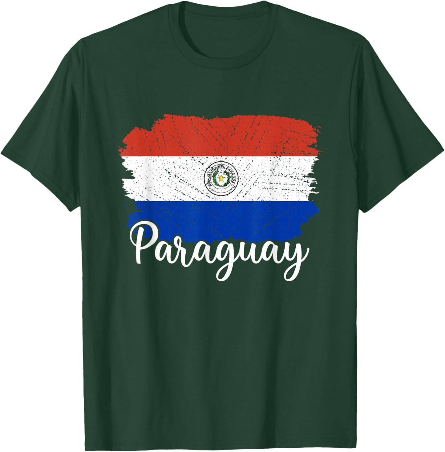Paraguay Flag Men Women Kids Paraguay Country T-Shirt - T-Shirt | Forest